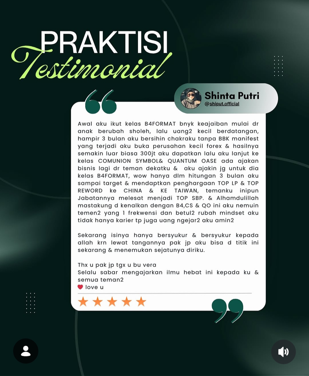 Testimoni 5